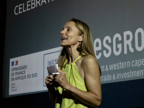 Jacqueline Farmer, at the 2022 Festival in Cape Town.